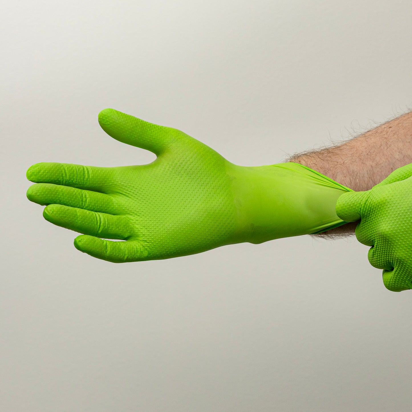 Textured, Nitrile Maintenance Gloves for Dairies - 10 Boxes/Case