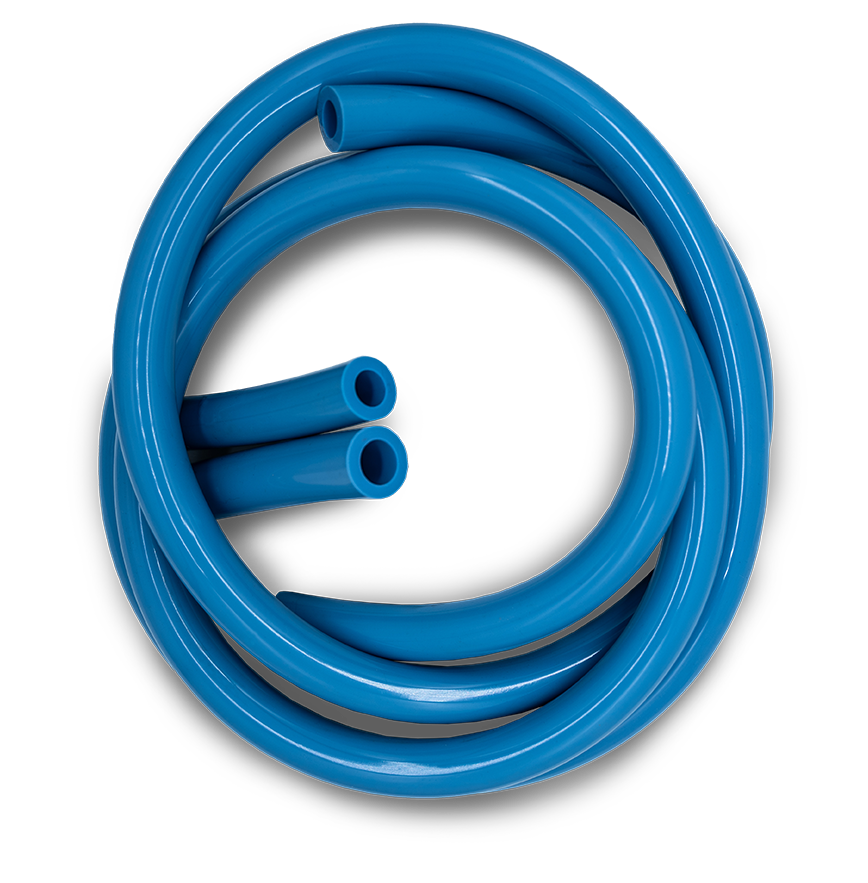 Blue Milk Hose - Silicone
