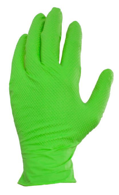 Textured, Nitrile Maintenance Gloves for Dairies - 10 Boxes/Case